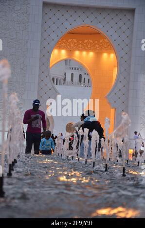 Moschea Sheikh Zayed Foto Stock