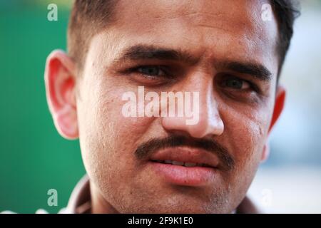 Pakistano uomo di tan. Foto Stock