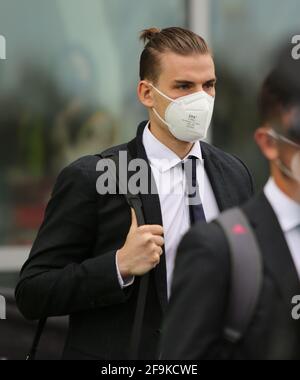 Florentino Pérez e Real madrid arrivano a liverpool Foto Stock