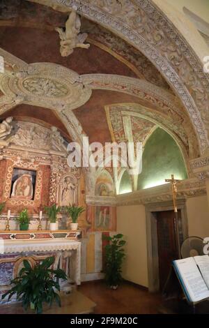 Chiesa di Sant'Anna della Rocca / Chiesa di Sant'Anna della Rocca Foto Stock