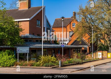 Lucy Cavendish College, Università di Cambridge, Cambridge UK. Fondata nel 1965 come università per sole donne. Tutti i generi ammessi dal 2021. Foto Stock