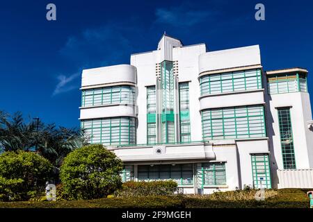 Art deco Hoover Building, ex quartier generale della Hoover Company a Perivale, Londra, Regno Unito Foto Stock