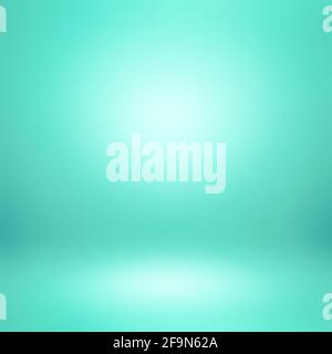 Sfondo astratto azzurro verde chiaro - tema di colore medico Foto Stock