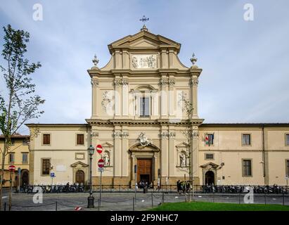 Firenze, Italia. Museo Nazionale e Chiesa di San Marco. Basilica di San Marco Foto Stock