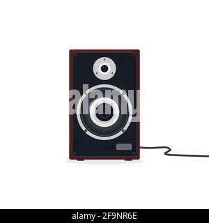 Monitor audio da studio Illustrazione Vettoriale