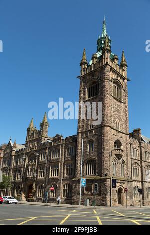 14.07.2019, Belfast, Irlanda del Nord, Regno Unito - Church House (1905) è la sede della Chiesa presbiteriana in Irlanda. È un presbitt Foto Stock