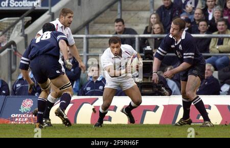 RUGBY SIX NATHA ENGLAND V SCOTLAND 22/3/2003 IMMAGINE DI JASON ROBINSON DAVID ASHDOWNRUGBY Foto Stock