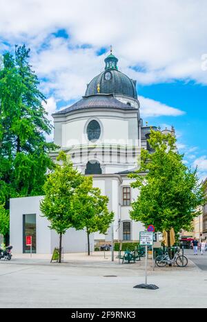 Kollegienkirche (Collegiata), Salisburgo, Austria Foto Stock