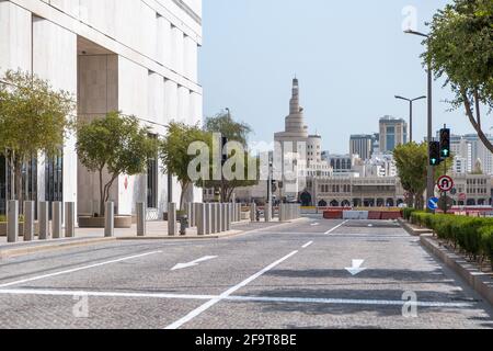 Msheireb Downtown Doha, Qatar, Medio Oriente. Foto Stock