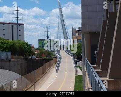 Stazione SMU Mockingbird e stazione ferroviaria Foto Stock