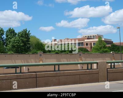 Stazione ferroviaria SMU/Mockingbird Foto Stock