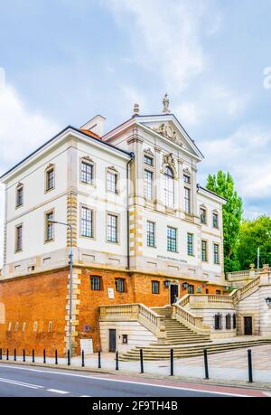 XIFrederic Chopin Museum presso l'edificio del Palazzo Ostrogski a Varsavia, Polonia Foto Stock