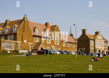 The Golden Lion Hotel, The Green, Hunstanton, Norfolk, Inghilterra. Foto Stock