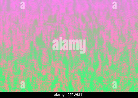 Un'immagine astratta di sfondo con texture grunge al neon. Foto Stock