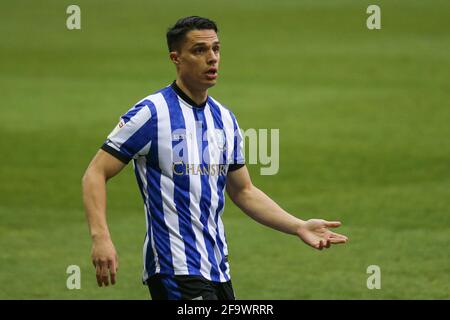 Joey Pelupessy 8 di Sheffield Wednesday Foto Stock