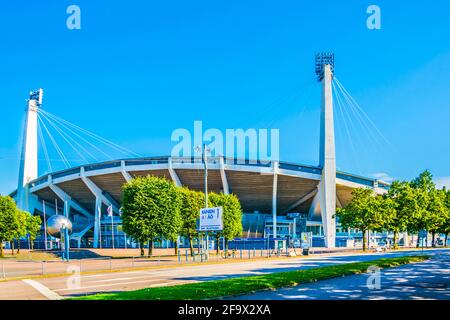 GOTEBORG, SVEZIA, 25 AGOSTO 2016: Veduta dello stadio Ullevi di Goteborg, Svezia. Foto Stock