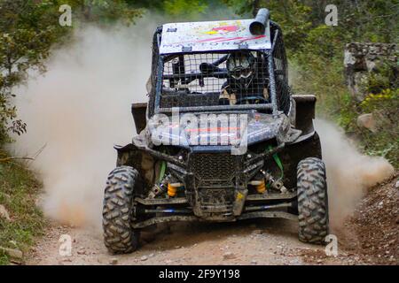 2019 Campionato Italiano velocità Ofroad: Auto da corsa a Palagano, Italia. Foto Stock