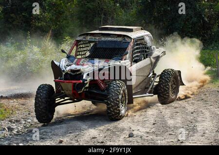 2019 Campionato Italiano velocità Ofroad: Auto da corsa a Palagano, Italia. Foto Stock