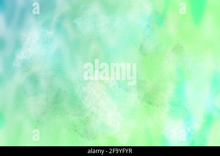 verde azzurro blu turchese tavolozza colori oceano mare illustrazione sfondo Foto Stock