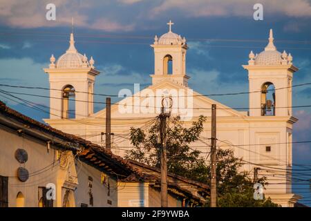 Chiesa di Santa Lucia a Suchitoto, El Salvador Foto Stock