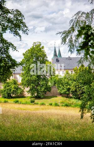 Benediktinerkloster Huysburg Harz Foto Stock