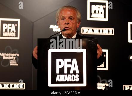 File foto datata 28-04-2019 del Direttore Generale della PFA Gordon Taylor. Data di emissione: Giovedì 22 aprile 2021. Foto Stock