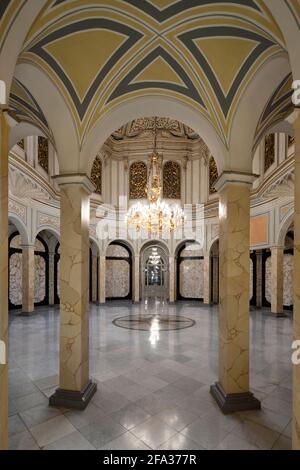 Palazzo reale di Pedralbes, Barcellona Foto Stock