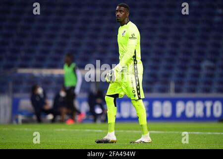 22 aprile 2021; Stadio Dragao, Porto, Portogallo; Campionato Portoghese 2020/2021, FC Porto contro Vitoria de Guimaraes; Bruno Varela del FC Porto Foto Stock