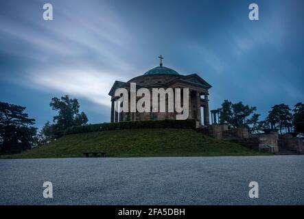 La cappella sepolcrale sulla collina di Württemberg a Stoccarda, Germania Foto Stock