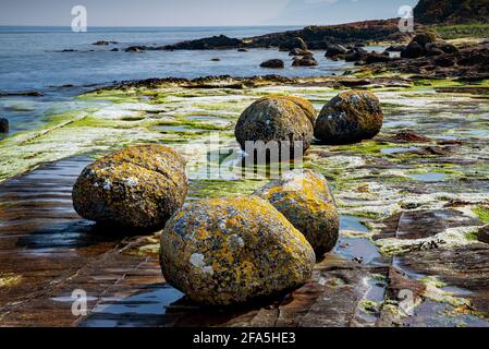 L'isola di Arran è un'isola al largo della costa occidentale della Scozia. E' l'isola piu' grande del Firth of Clyde e la settima isola piu' grande della Scozia. Foto Stock