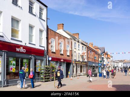 Negozio Wilko, negozio di ferramenta su Nottingham Street Melton Mowbray, Melton Mowbray centro città Leicestershire Inghilterra GB Europa Foto Stock