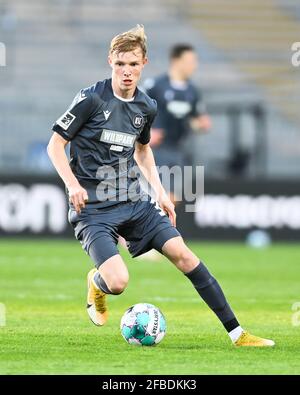 Karlsruhe, Germania. 23 Apr 2021. Tim Breithaupt (KSC). GES/Calcio/2. Bundesliga: Karlsruher SC - Kickers Wurzburg, 23 aprile 2021 Calcio: 2 Lega: Karlsruher SC vs Kickers Wurzburg, Karlsruhe, 23 aprile 2021 | Use worldwide Credit: dpa/Alamy Live News Foto Stock