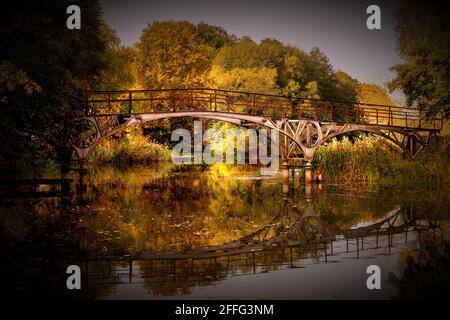 Ponte dei diavoli a Eberswalde Foto Stock