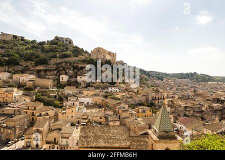 Esterno luoghi di interesse della Chiesa di San Matteo (Chiesa di San Matteo) a Scicli, Provincia di Ragusa, Sicilia - Italia. Foto Stock