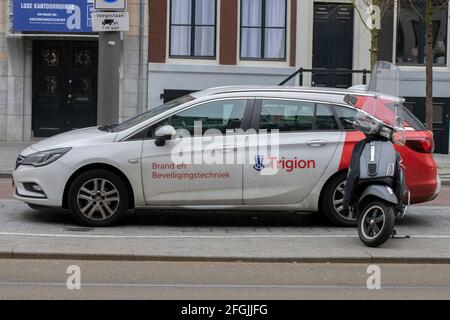 Trision Company Car ad Amsterdam Paesi Bassi 18-3-2020 Foto Stock