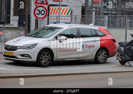Trision Company Car ad Amsterdam Paesi Bassi 18-3-2020 Foto Stock