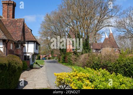 Villaggio Smarden, Kent, Regno Unito Foto Stock