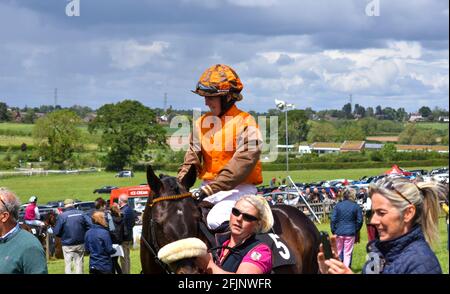 Chaddersley Corbett Point 2 corse a punti Foto Stock