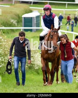 Chaddersley Corbett Point 2 corse a punti Foto Stock