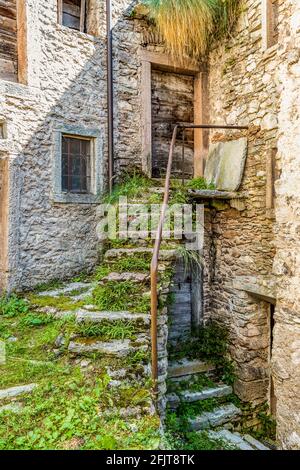 Friuli Vajont Casso in Val Cellina Foto Stock