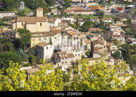 Francia, Alpi Marittime, Auribeau-sur-Siagne Foto Stock