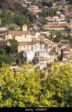 Francia, Alpi Marittime, Auribeau-sur-Siagne Foto Stock