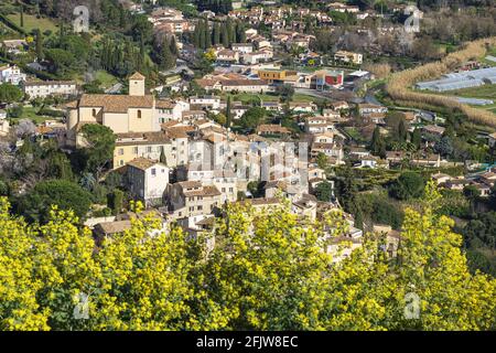 Francia, Alpi Marittime, Auribeau-sur-Siagne Foto Stock