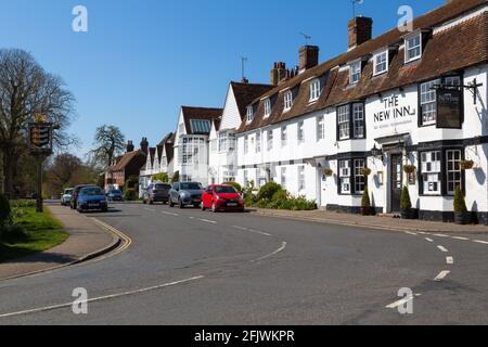 Winchelsea, via tedesca, la città più piccola in Inghilterra, High Weald, AONB, East Sussex, regno unito Foto Stock