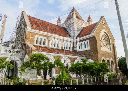 Chiesa anglicana di Tutti i Santi a Galle, Sri Lanka Foto Stock