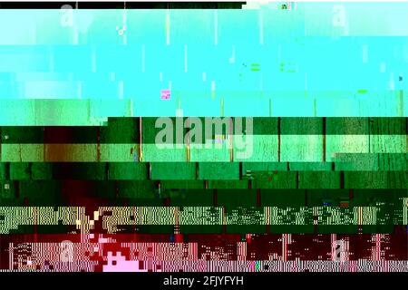 Sfondo vettoriale glitched Illustrazione Vettoriale