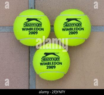 WIMBLEDON 2009 6° GIORNO. 27/6/09. NOVAK DJOKOVIC V PESCE DI ARDA. IMMAGINE DAVID ASHDOWN Foto Stock