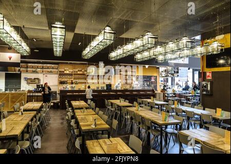 Mercato Centrale Roma, mercato Centrale di Roma, Via Giolitti 36, Roma, Lazio, Italia, Europa Foto Stock