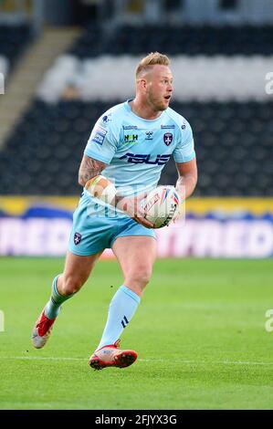 Kingston Upon Hull, Inghilterra - 23 aprile 2021 - Joe Westerman di Wakefield Trinity durante il Rugby League Betfred Super League Round 4 Hull FC vs Wakefield Trinity al KCOM Stadium, Kingston Upon Hull, Regno Unito Foto Stock