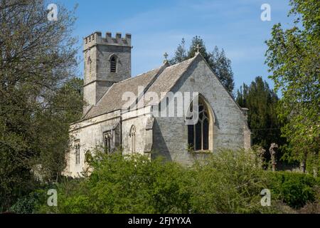 Inghilterra, Oxfordshire, Shipton-on-Cherwell chiesa Foto Stock